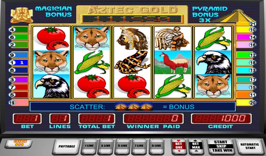 Aztec Gold от Novomatic: золото ацтеков не за горами!
