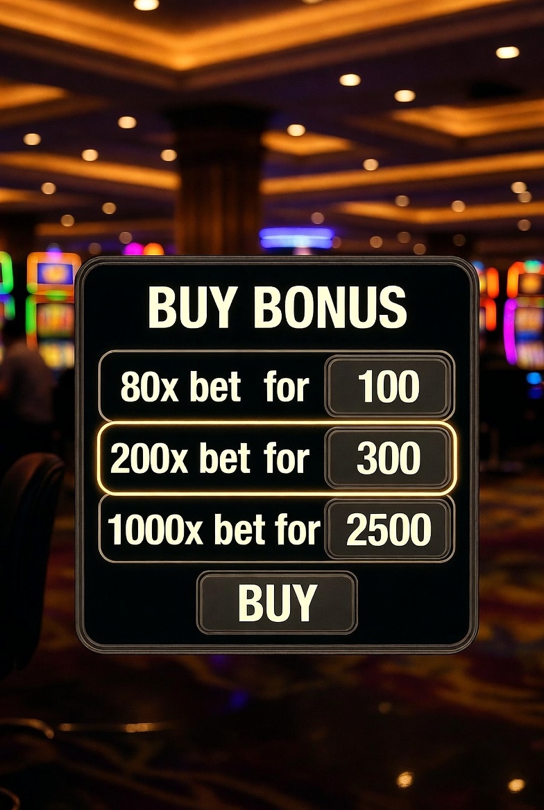 Money Train 2 bonus round purchase menu