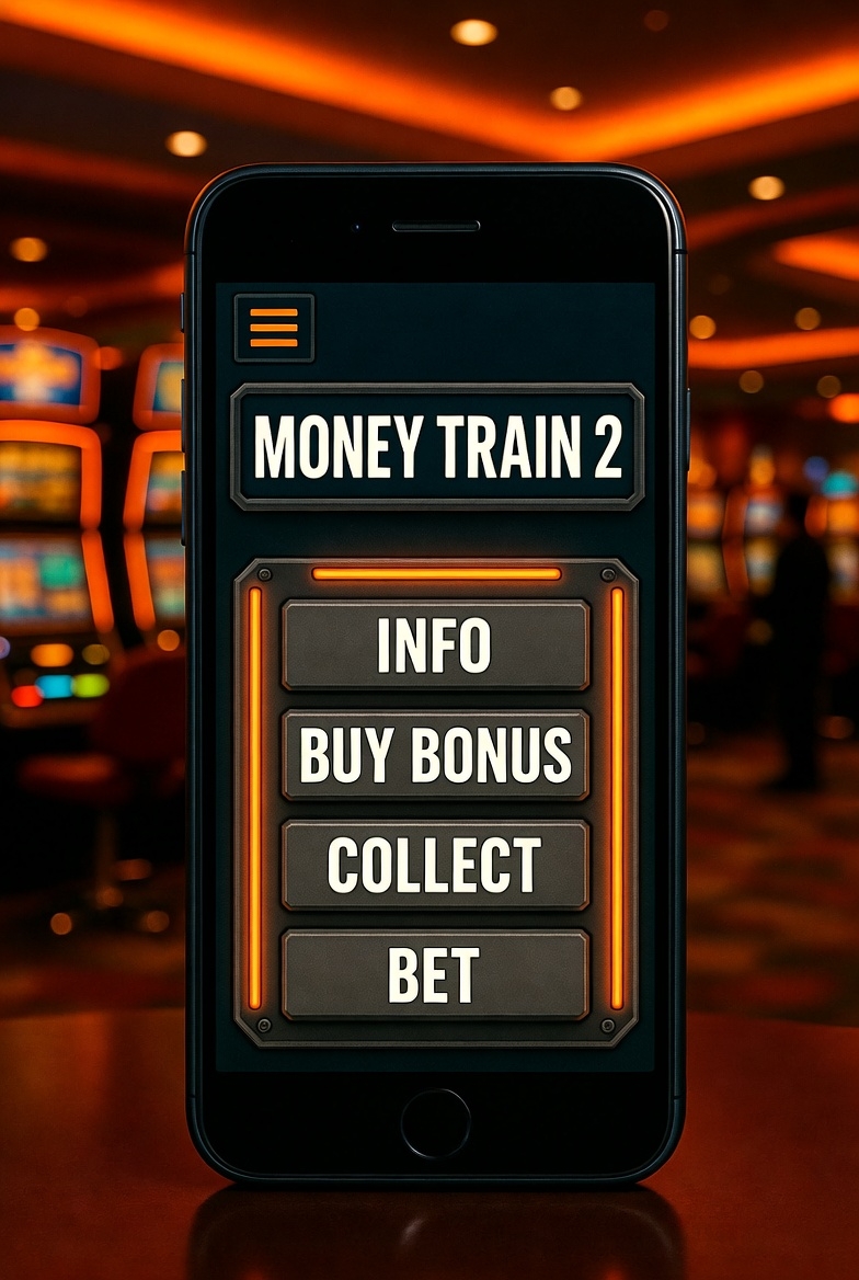 Money Train 2 interface on a mobile device