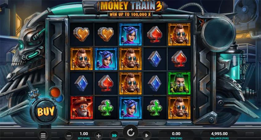 Money Train 3-тің негізгі сипаттамалары және ұсыныстары бар соңғы инфографика