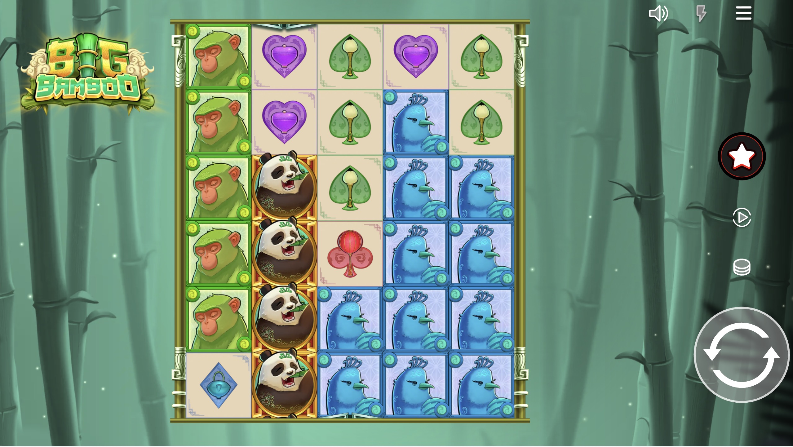Pokerdom қосымшасындағы Big Bamboo слотының мобильді нұсқасы
